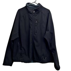 The Joint Tulsa OK Landway Soft-Shell Black Jacket Hard Rock Cafe X-Large XL